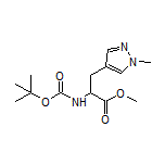 2-(Boc-氨基)-3-(1-甲基-4-吡唑基)丙酸甲酯