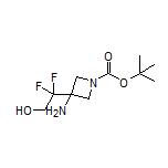 1-Boc-3-氨基-3-(1,1-二氟-2-羟基乙基)氮杂环丁烷