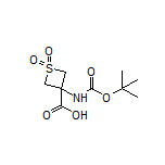 3-(Boc-氨基)噻丁环-3-甲酸-1,1-二氧化物