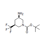 (3R,5S)-1-Boc-3-氨基-5-(三氟甲基)哌啶