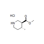 (3S,4R)-4-甲基哌啶-3-甲酸甲酯盐酸盐