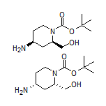顺式-1-Boc-4-氨基-2-(羟甲基)哌啶