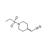 2-[1-(乙基磺酰基)哌啶-4-亚基]乙腈