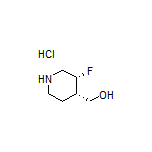 [(3R,4S)-3-氟-4-哌啶基]甲醇盐酸盐