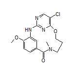 15-氯-4-甲氧基-9-甲基-13-氧杂-2,9,17,18-四氮杂三环[12.3.1.1(3,7)]十九烷-1(18),3(19),4,6,14,16-己烯-8-酮