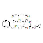 (R)-3-(苄氧基)-2-(Boc-氨基)-1-[(S)-3-(羟甲基)(4-吗啉基)]-1-丙酮