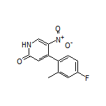 4-(4-氟-2-甲基苯基)-5-硝基吡啶-2(1H)-酮