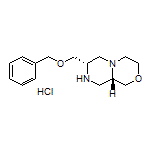 (7S,9aS)-7-[(苄氧基)甲基]八氢吡嗪并[2,1-c][1,4]噁嗪盐酸盐