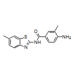 4-氨基-3-甲基-N-(6-甲基-2-苯并噻唑基)苯甲酰胺