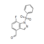 7-氟-1-(苯磺酰基)-1H-吲唑-4-甲醛