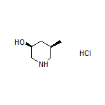 (3S,5R)-5-甲基哌啶-3-醇盐酸盐