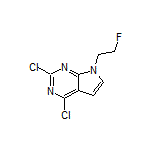 2,4-二氯-7-(2-氟乙基)-7H-吡咯并[2,3-d]嘧啶