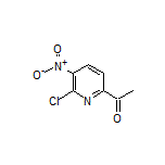 1-(6-氯-5-硝基-2-吡啶基)乙酮