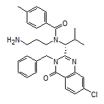 (R)-N-(3-氨基丙基)-N-[1-(3-苄基-7-氯-4-氧代-3,4-二氢-2-喹唑啉)-2-甲基丙基]-4-甲基苯甲酰胺