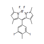 10-(3,5-二碘-4-甲基苯基)-5,5-二氟-1,3,7,9-四甲基-5H-二吡咯并[1,2-c:2’,1’-f][1,3,2]二氮杂环己硼烷-4-鎓-5-盐