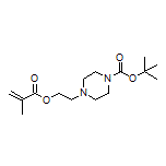 甲基丙烯酸[2-(4-Boc-1-哌嗪基)乙基]酯