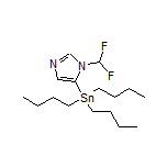 1-(二氟甲基)-5-(三丁基锡基)-1H-咪唑
