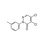 4,5-二氯-2-(间甲苯基)哒嗪-3(2H)-酮