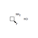 (1S,2S)-2-氟环丁胺盐酸盐