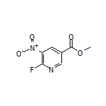 6-氟-5-硝基烟酸甲酯