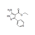 5-氨基-3-(4-吡啶基)-1H-吡唑-4-甲酸乙酯