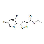 5-(3,5-二氟-2-吡啶基)异噁唑-3-甲酸乙酯