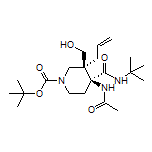 (3R,4S)-4-乙酰氨基-3-烯丙基-1-Boc-N-(叔丁基)-3-(羟甲基)哌啶-4-甲酰胺