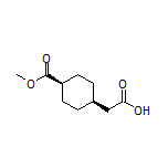2-[顺式-4-(甲氧基羰基)环己基]乙酸