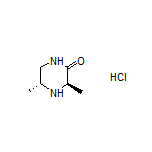 (3R,5R)-3,5-二甲基哌嗪-2-酮盐酸盐