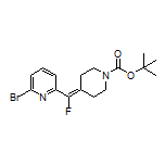 2-溴-6-[(1-Boc-哌啶-4-亚基)氟甲基]吡啶