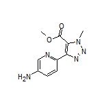4-(5-氨基-2-吡啶基)-1-甲基-1H-1,2,3-三唑-5-甲酸甲酯