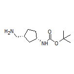 (1S,3R)-3-(氨甲基)-N-Boc-环戊胺