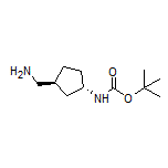 (1S,3S)-3-(氨甲基)-N-Boc-环戊胺