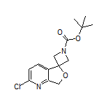 1-Boc-2’-氯-7’H-螺[氮杂环丁烷-3,5’-呋喃并-b]吡啶]