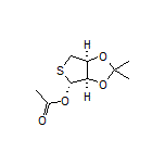 (3aR,4R,6aS)-乙酸[2,2-二甲基四氢噻吩并[3,4-d][1,3]二噁茂-4-基]酯
