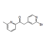 2-(2-溴-4-吡啶基)-1-(6-甲基-2-吡啶基)乙酮