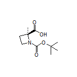 (S)-1-Boc-2-甲基氮杂环丁烷-2-甲酸