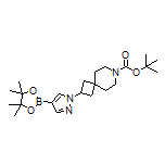 1-(7-Boc-7-氮杂螺[3.5]壬烷-2-基)-1H-吡唑-4-硼酸频哪醇酯