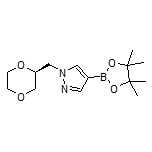 (S)-1-[(1,4-二氧六环-2-基)甲基]-1H-吡唑-4-硼酸频哪醇酯