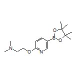 6-[2-(二甲氨基)乙氧基]吡啶-3-硼酸频哪醇酯
