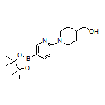 6-[4-(羟甲基)-1-哌啶基]吡啶-3-硼酸频哪醇酯