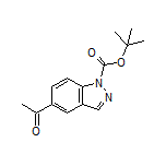 1-(1-Boc-5-吲唑基)乙酮