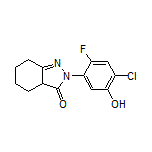2-(4-氯-2-氟-5-羟基苯基)-2,3a,4,5,6,7-六氢-3H-吲唑-3-酮