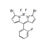 3,7-二溴-5,5-二氟-10-(2-氟苯基)-5H-二吡咯并[1,2-c:2’,1’-f][1,3,2]二氮杂环己硼烷-4-鎓-5-盐