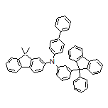 N-(4-联苯基)-9,9-二甲基-N-[3-(9-苯基-9H-芴-9-基)苯基]-9H-芴-2-胺