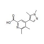 4-(1,5-二甲基-4-吡唑基)-5,6-二甲基吡啶-2-甲酸