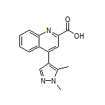 4-(1,5-二甲基-4-吡唑基)喹啉-2-甲酸