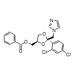 苯甲酸[[(2R,4R)-2-[(1-咪唑基)甲基]-2-(2,4-二氯苯基)-1,3-二氧戊环-4-基]甲基]酯