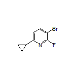 3-溴-6-环丙基-2-氟吡啶
