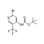 2-溴-N-Boc-5-(三氟甲基)吡啶-4-胺